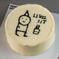 Internet Mood Meme Cake