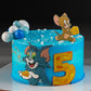 Tom and Jerry Cartoon Cake