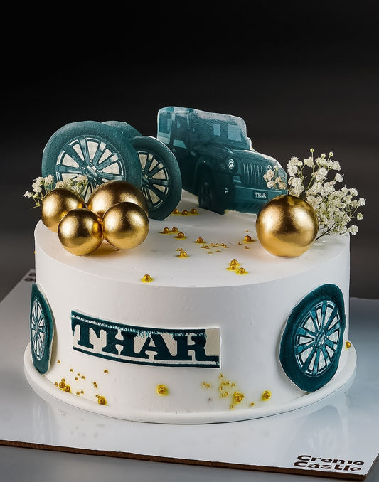 Thar Car Cake