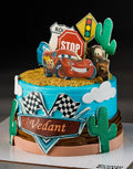 Lightning Mcqueen Cake