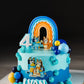 Beau and brodie cartoon cake
