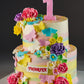 Butterfly Garden Bloom Cake