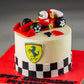 Ferrari Racing Cream Cake
