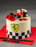 Ferrari Racing Cream Cake