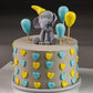 Elephant Baby Balloon Cake