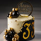 Golden Balls cake
