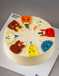 Korean doodle Cake