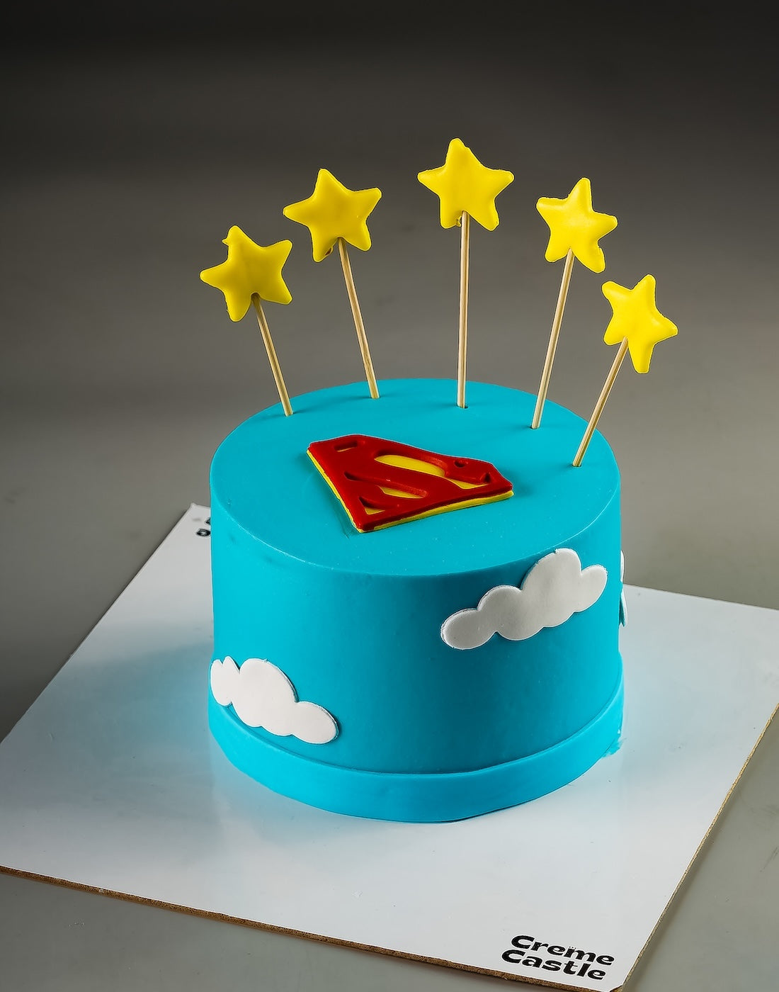Superman Hero Birthday Cake