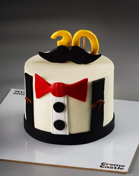 GentlemanÕs Ribbon Cake