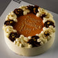 White Floral Minimal Cake