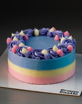Ombre Floral Petal Cake