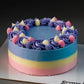 Ombre Floral Petal Cake