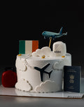 Around the World Travel Cake