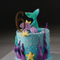 Mermaid Wave Birthday Cake