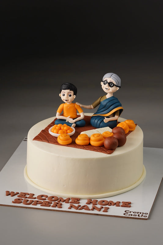 Dadis Laddu Love Cake