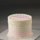 Ombre Pearl Textured Cake