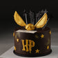 Golden Snitch Harry Potter Cake