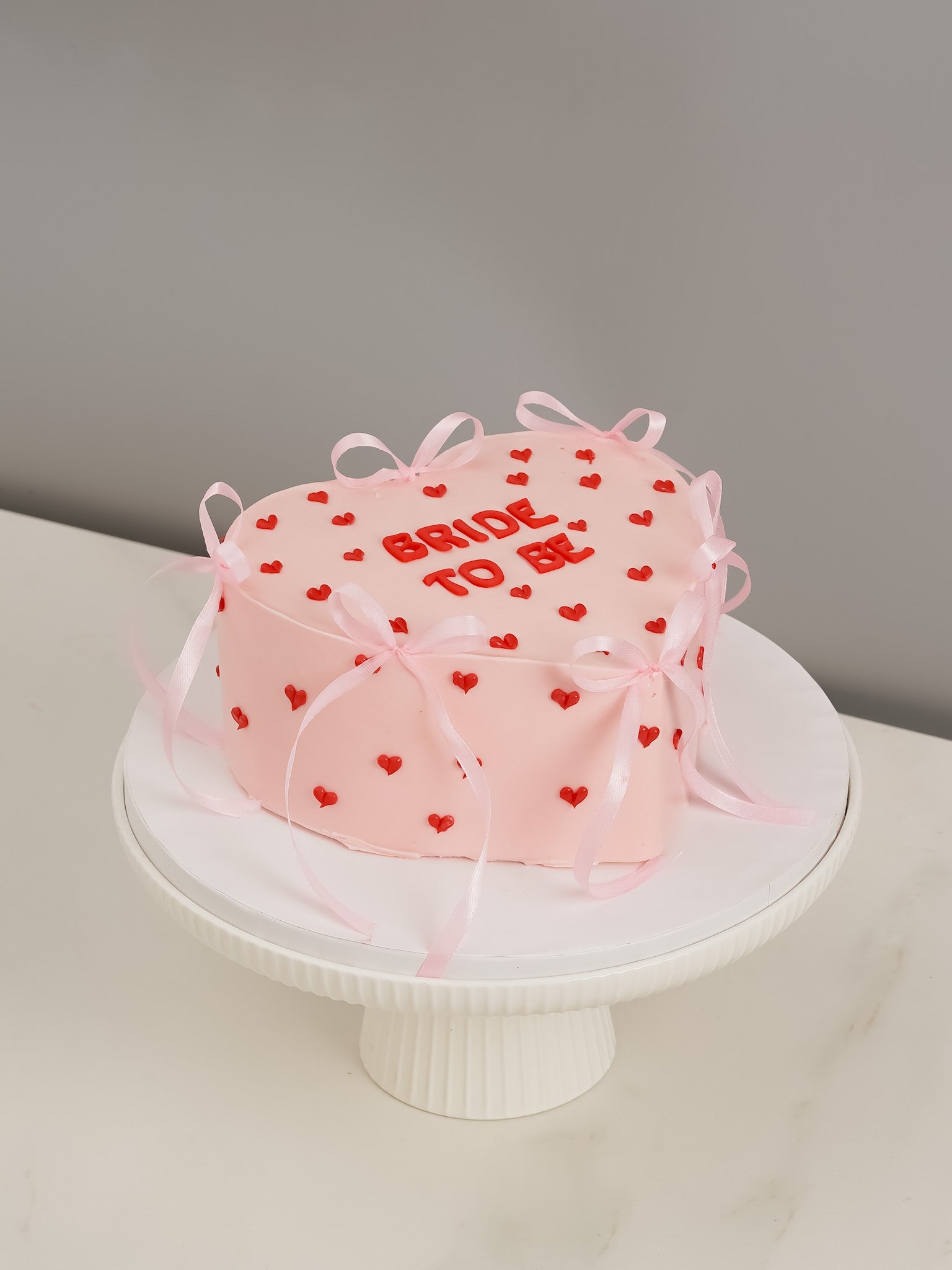Bride to Be Ribbon Cake