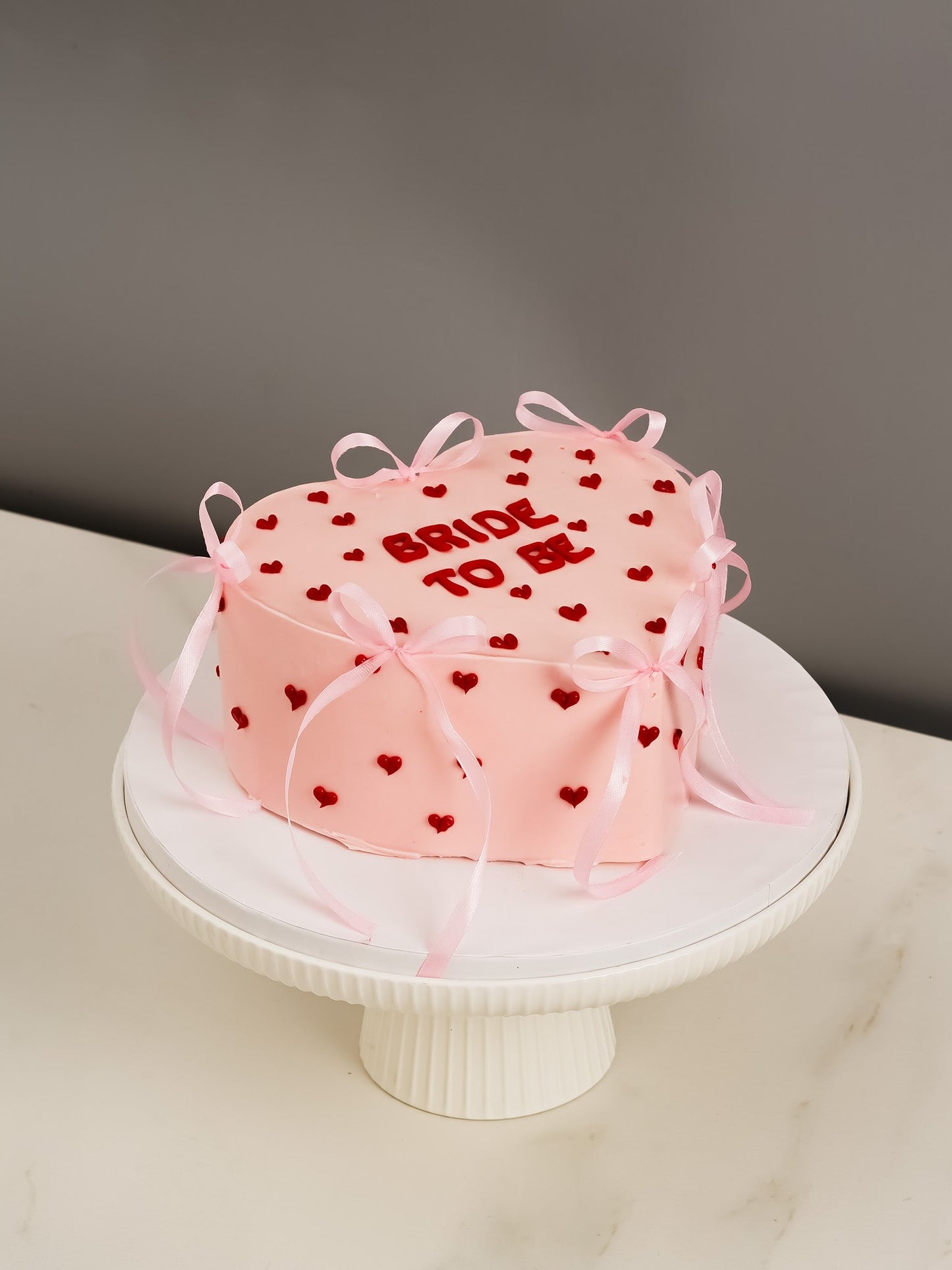 Bride to Be Ribbon Cake