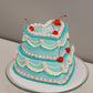 Vintage Vibes Wedding Cake