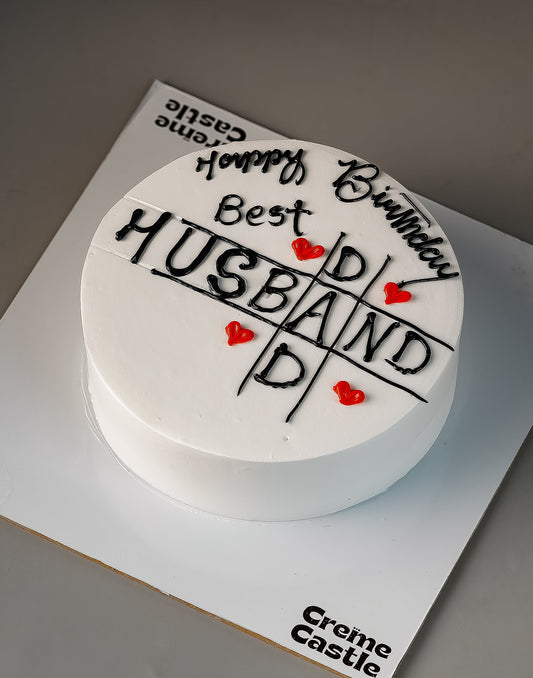 Special Birthday Cake for Husband
