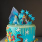 Frozen Theme Birthday Cake
