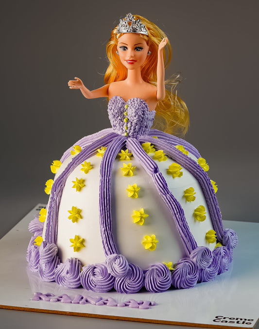 Barbie Doll Birthday Cake