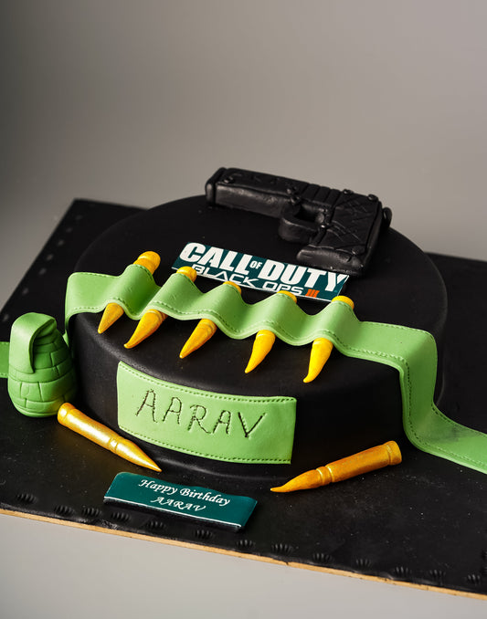 Call Of Duty Birthday Cake