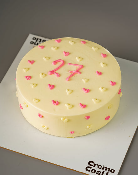 Gen Z Hearts Cake