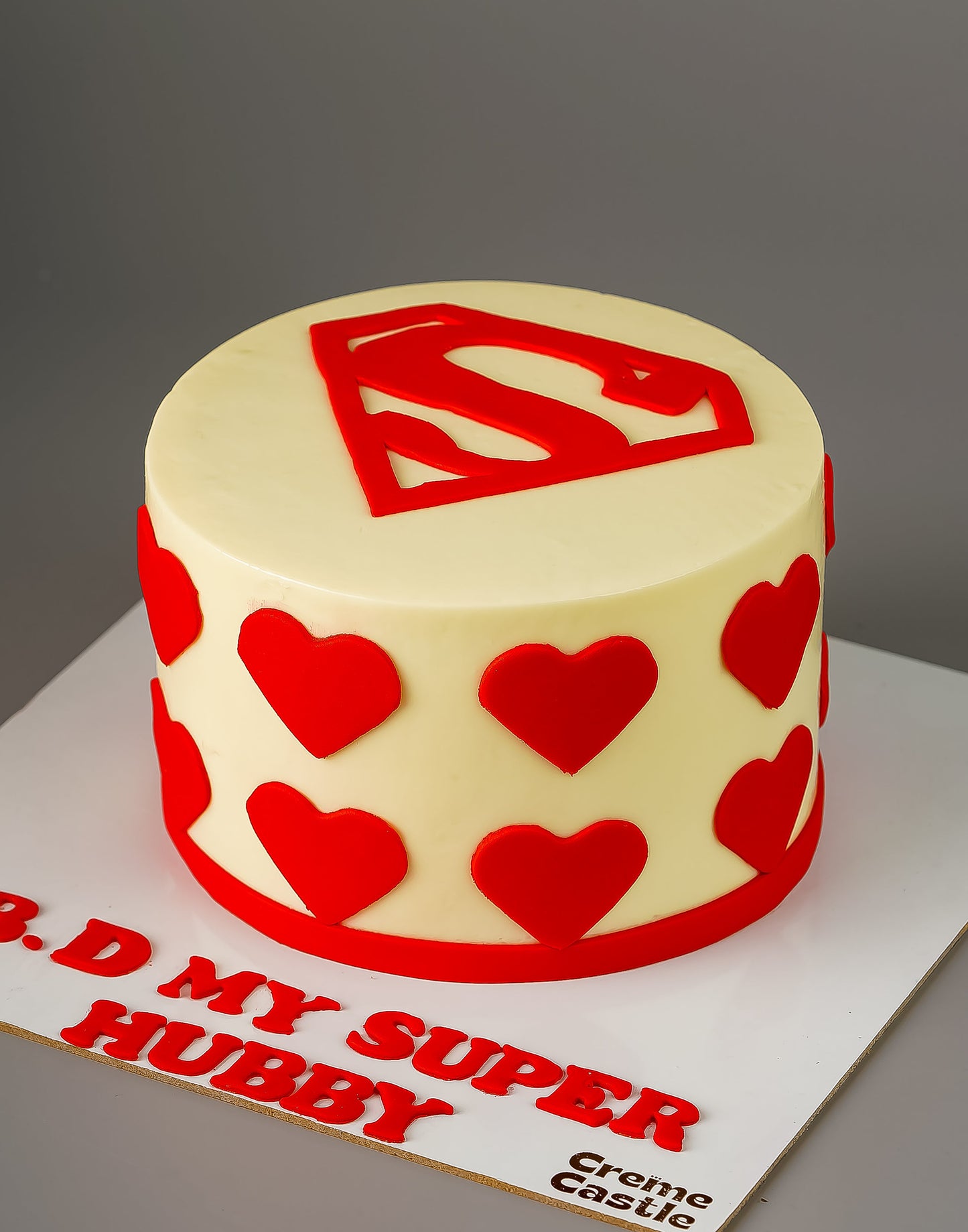 Superman Hero Birthday Cake