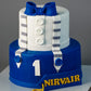 Gentleman Suit Theme Cake