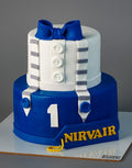 Gentleman Suit Theme Cake