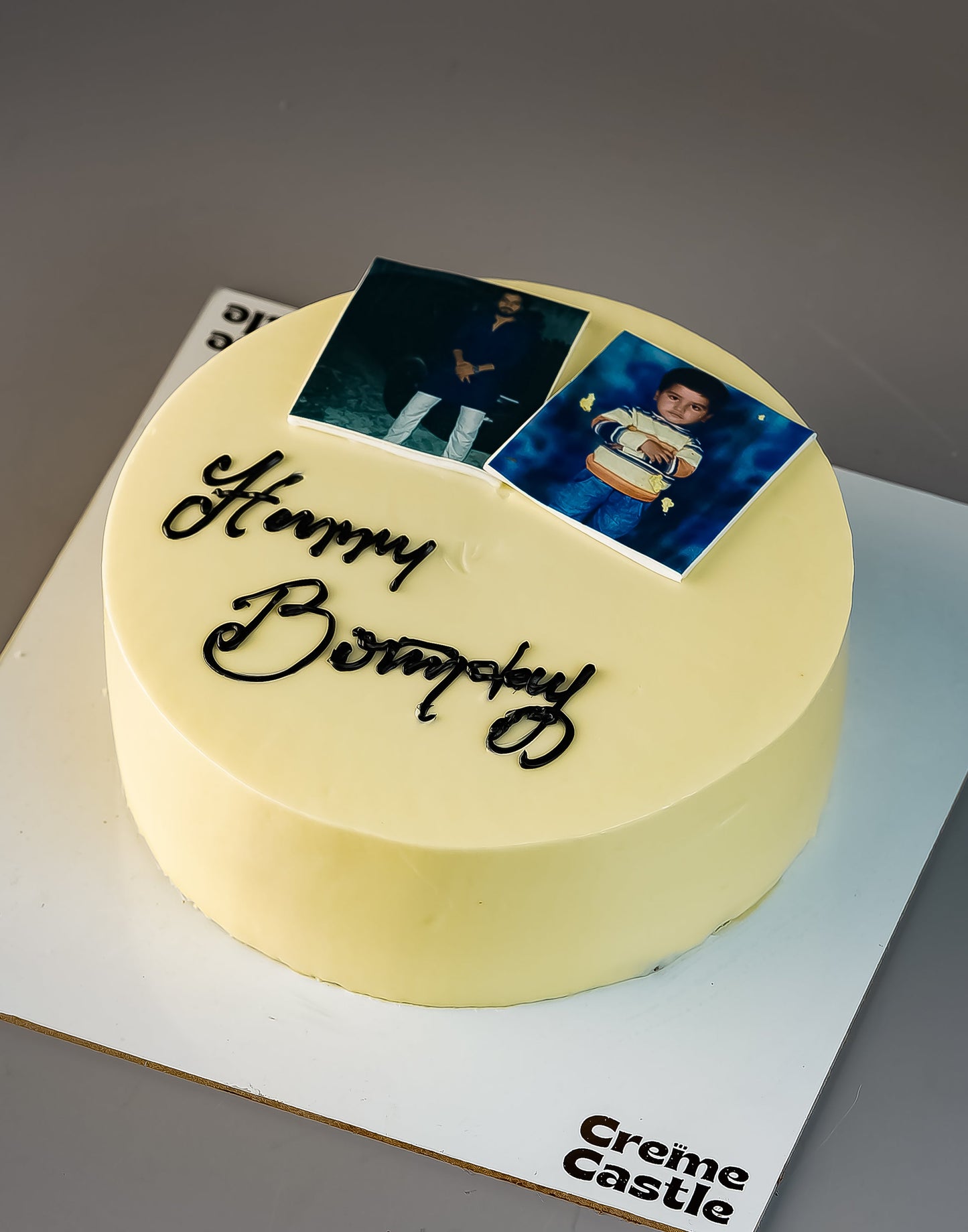 Custom Photo Birthday Cake