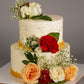 Floral Real Flowers Cake