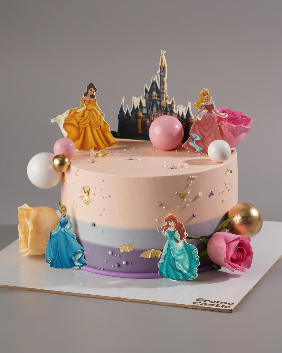 Princess Cakes | Kids Cake Designs Noida & Gurgaon - Creme Castle
