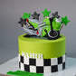 Bike Rider Birthday Cake