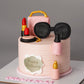 Fashion Shopping Makeup Cake