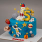 Astronaut Space Rocket Cake
