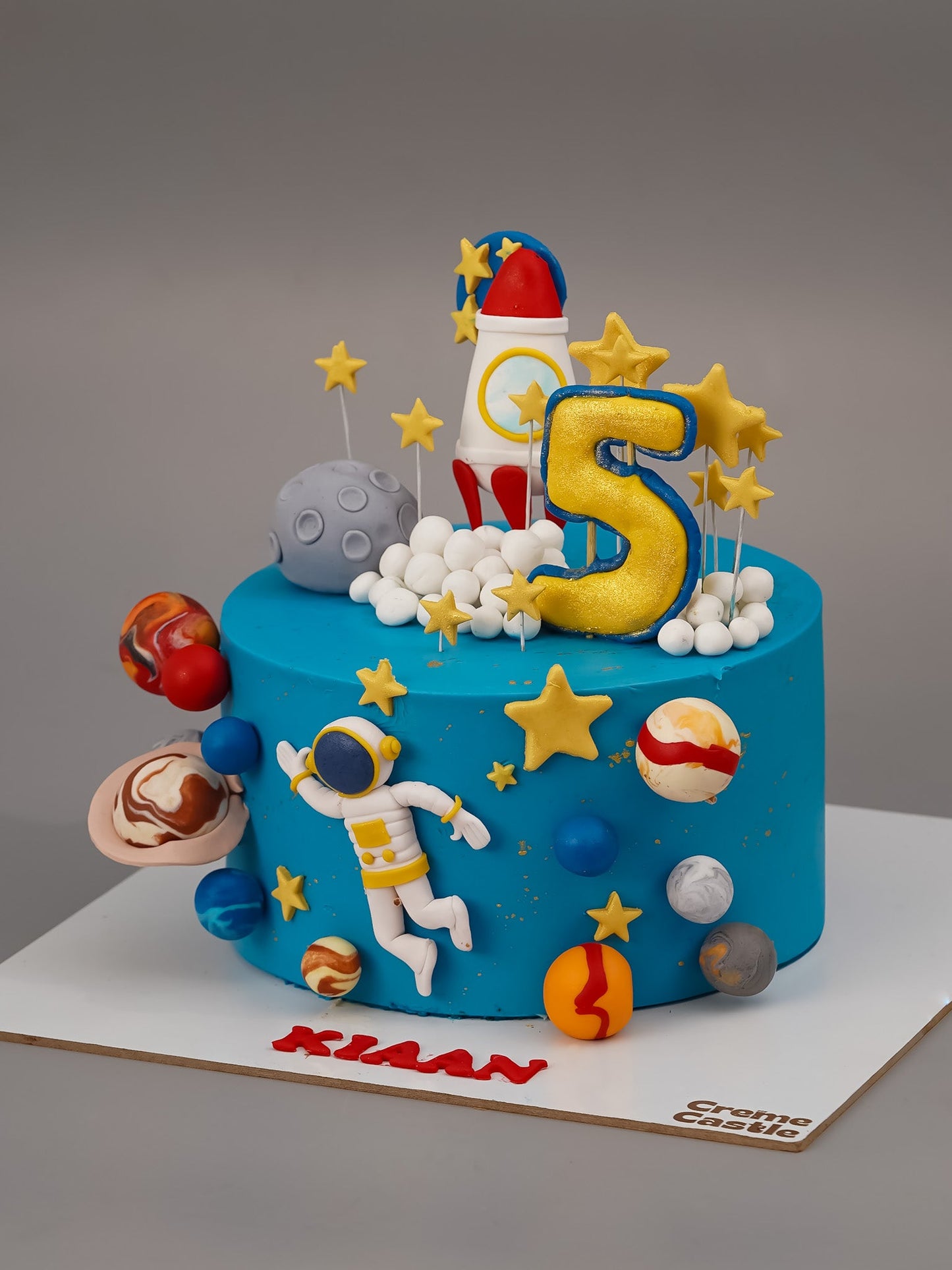 Astronaut Space Rocket Cake