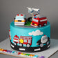 Fire Truck Rescue Cake