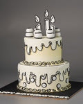Comic Cartoon Kids Cake