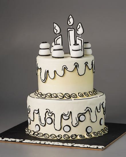 Comic Cartoon Kids Cake