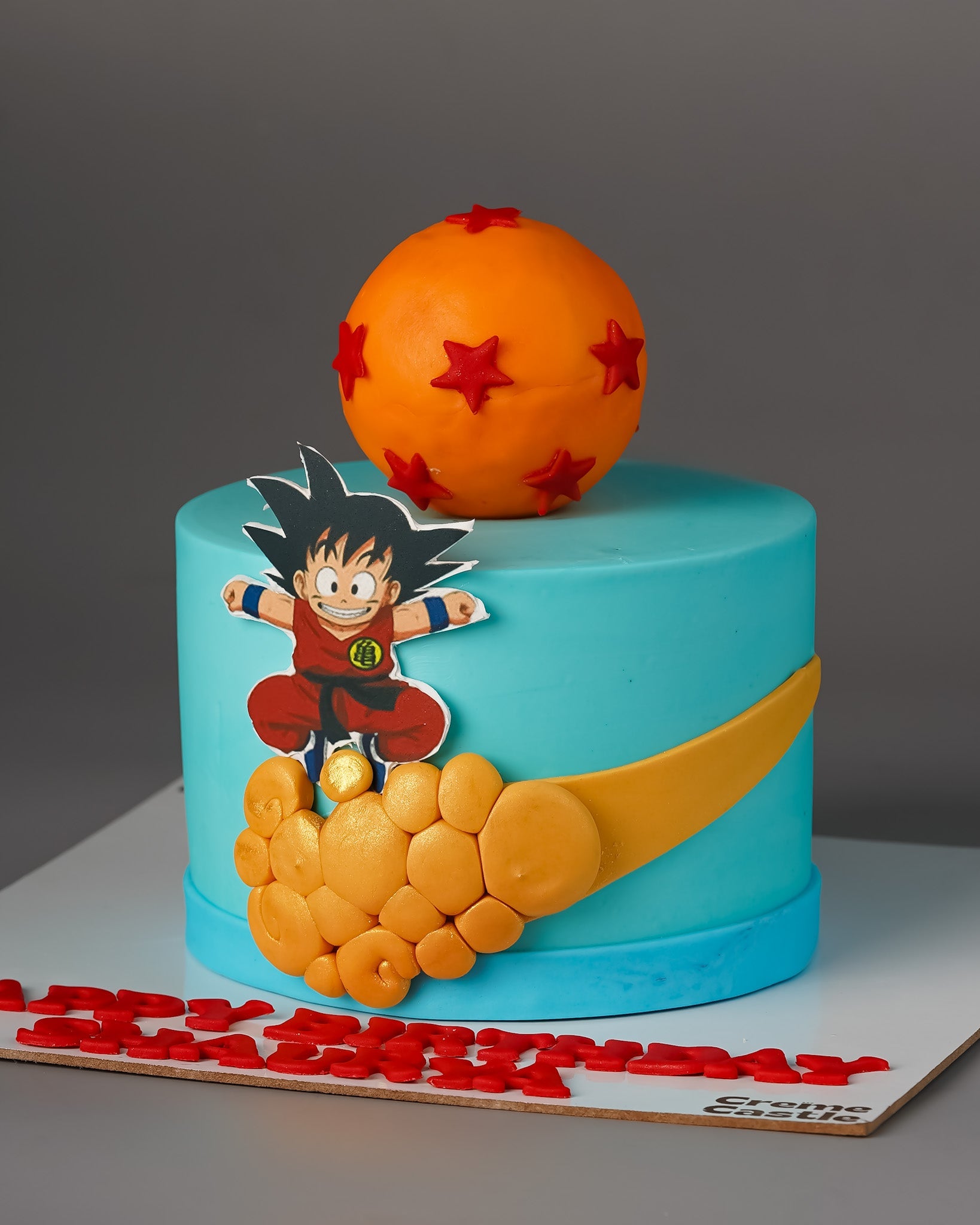 Dragon Ballz Birthday Cake