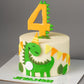 Dinosaur Kids Birthday Cake