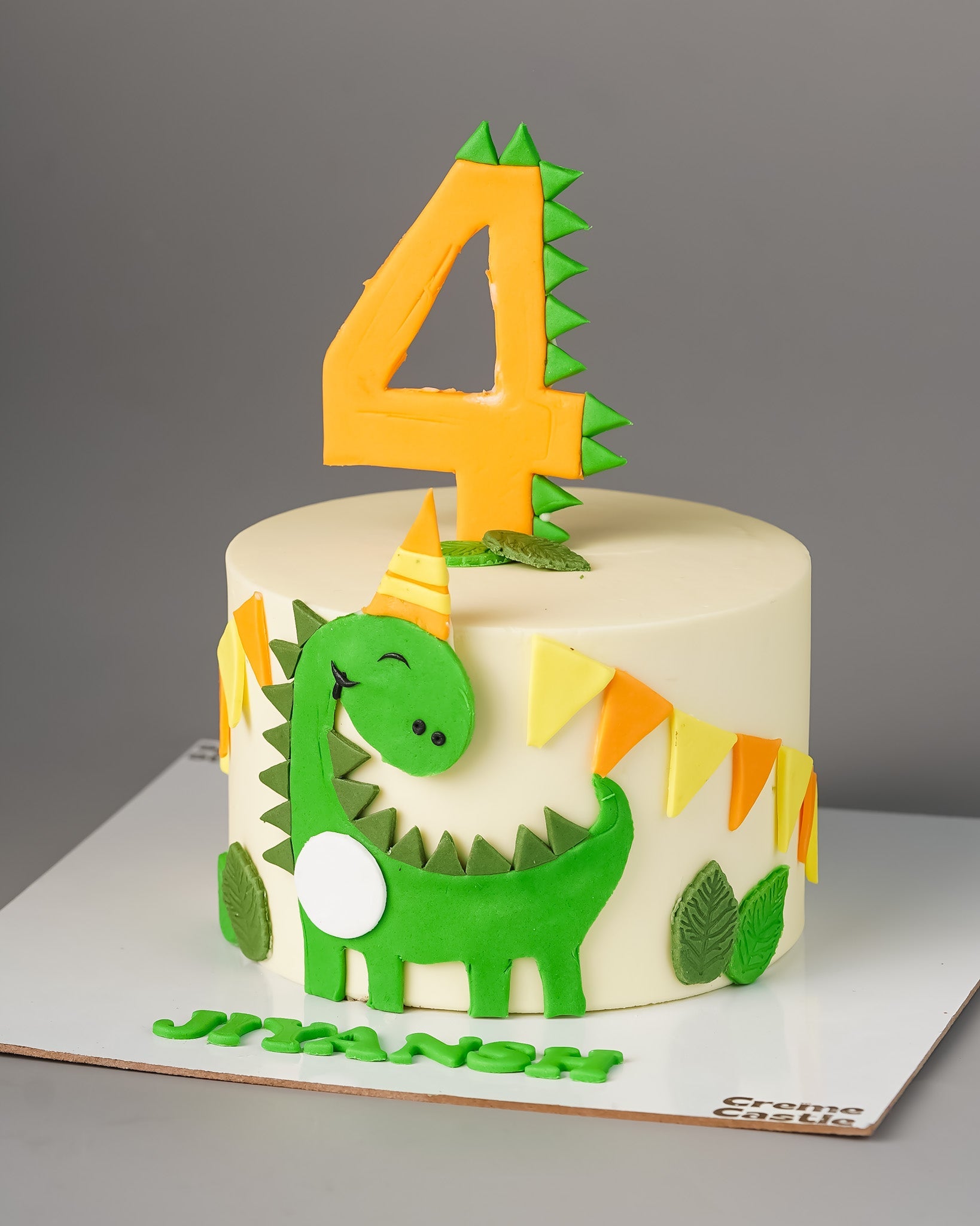 Dinosaur Kids Birthday Cake