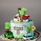 Transport theme kids Cake