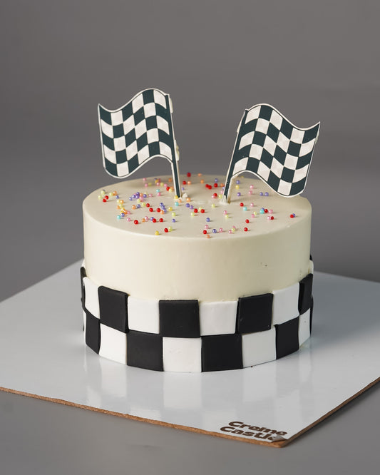 F1 Racing Car Cake