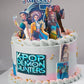 K-Pop Anime Fusion Cake
