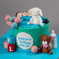 Father Son Teddy Cake