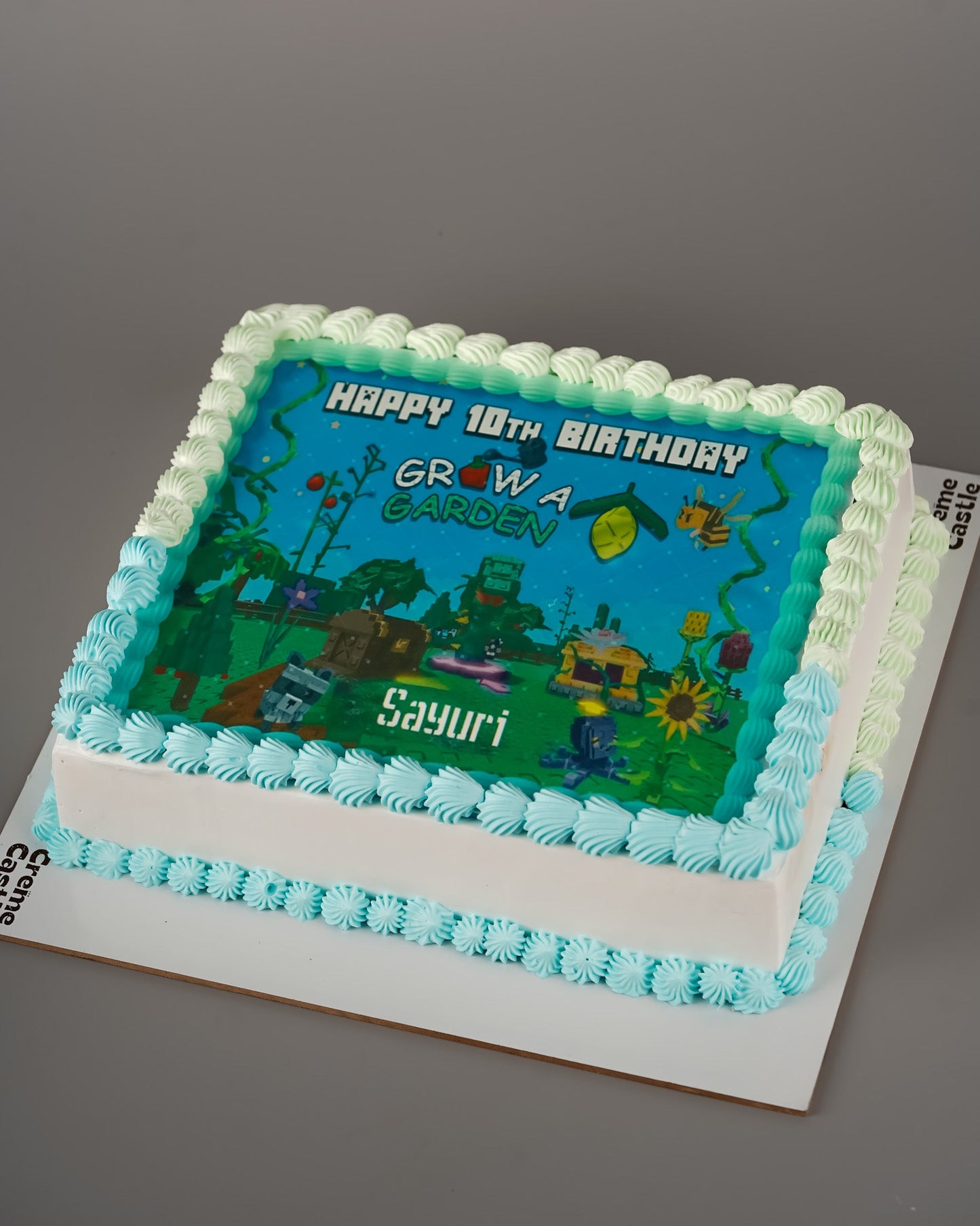 Mario Game Photo Cake